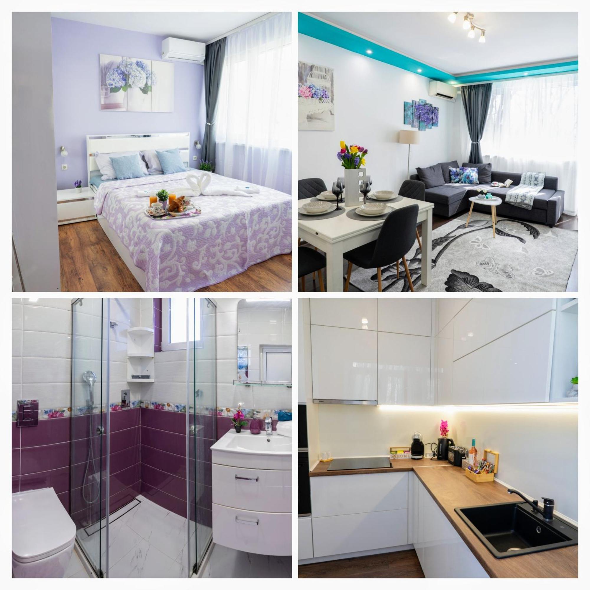 Luxury 2 Bedroom Apartment In Central Varna Esterno foto