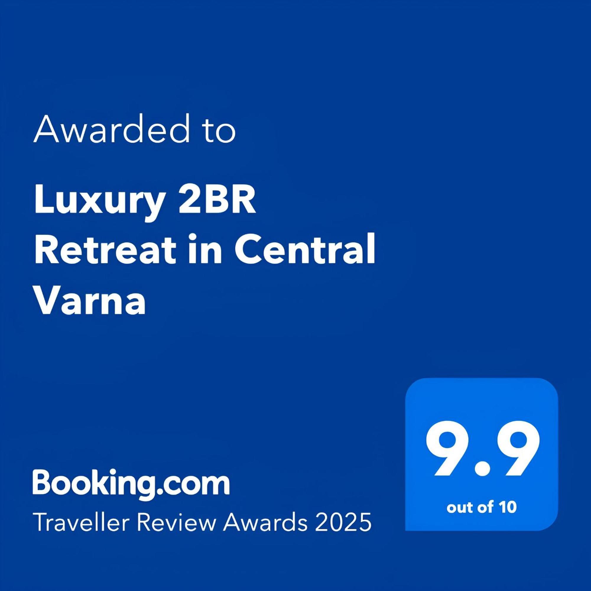 Luxury 2 Bedroom Apartment In Central Varna Esterno foto